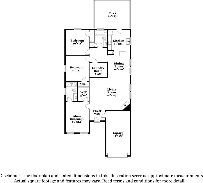 3 bed, 2.0 bath, 1237 sqft, $2,100 — Photo 2