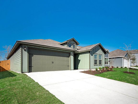 The Sabine has 3 bedrooms, 2 baths, and a 2-car garage