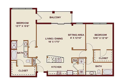 Floor plan B8 Premium Upgrade