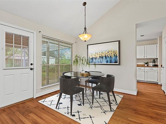 Breakfast area is large enough for a breakfast table or formal dining table. (virtually staged)