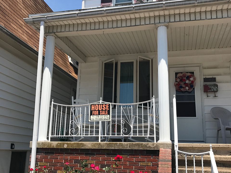 Front porch and front door