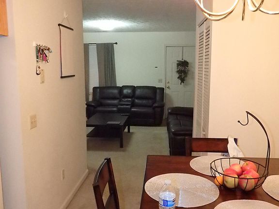 From back door looking toward living room & front door