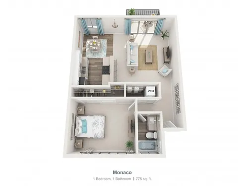 Floor plan Monaco - Sophisticated
