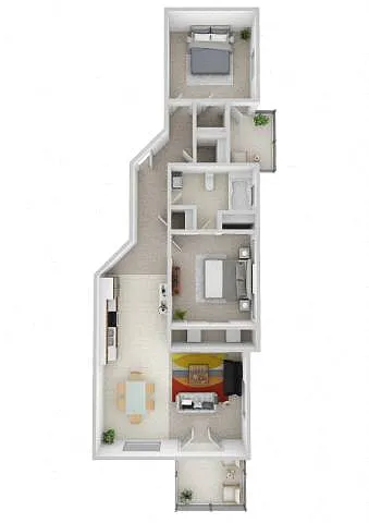 Floor plan B2