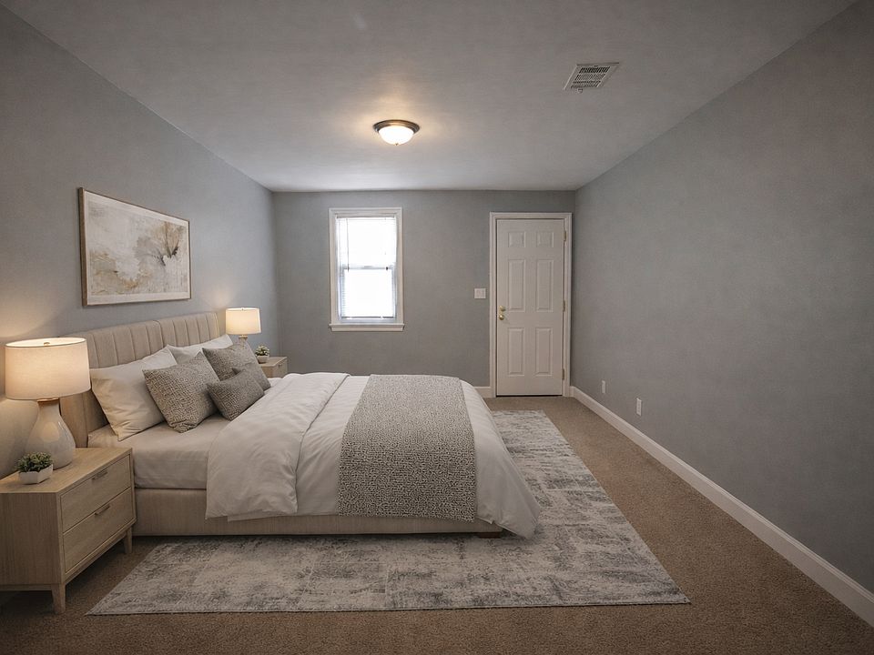 Bedroom #1 with Door to Balcony