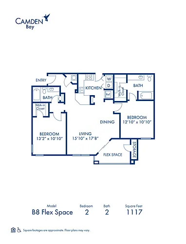 Floor plan B8 Flex Space