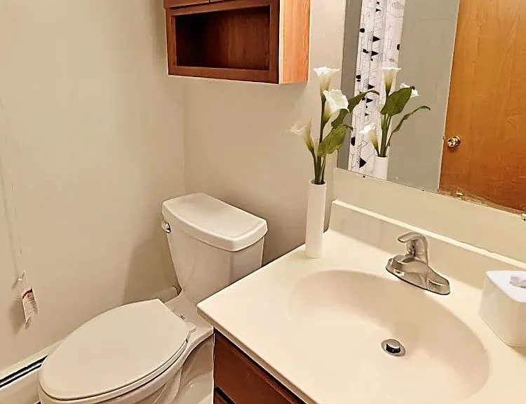 Elevate your lifestyle at Central Lakes of Uptown with modern bathrooms designed for comfort and functionality. Enjoy stylish finishes and thoughtful layouts. Schedule a tour today to see your new home!
