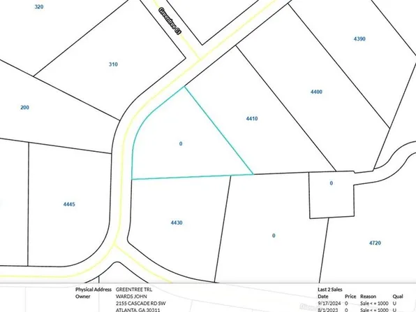 0 Greentree Trl, Atlanta, GA 30349