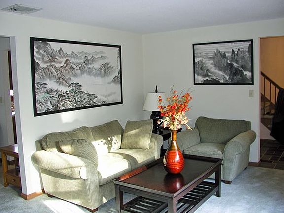 Formal Living and dining rooms