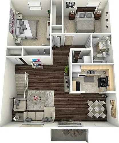 Floor plan BLUE BONNET II