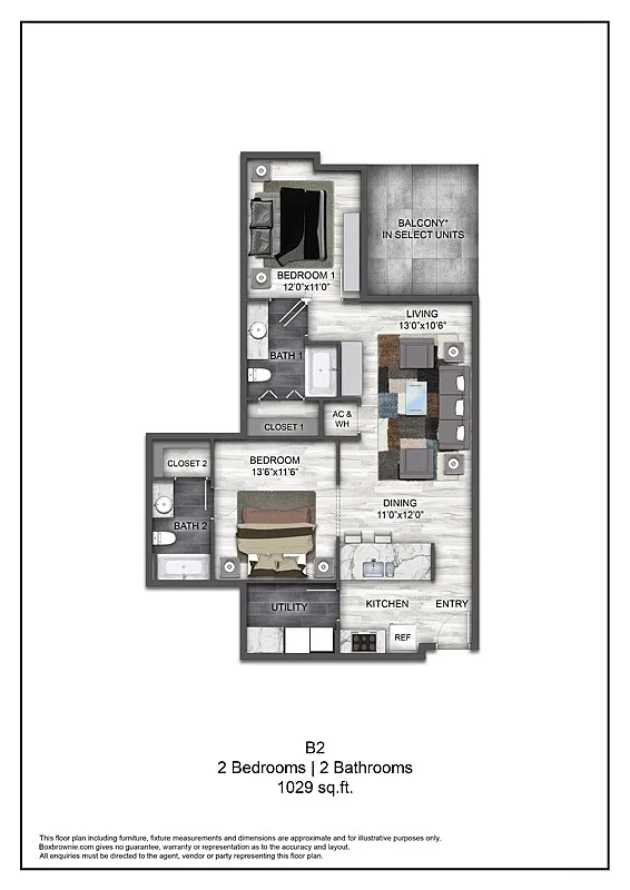 Floor plan B2