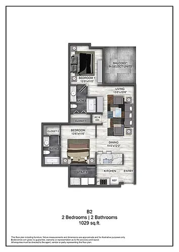Floor plan B2