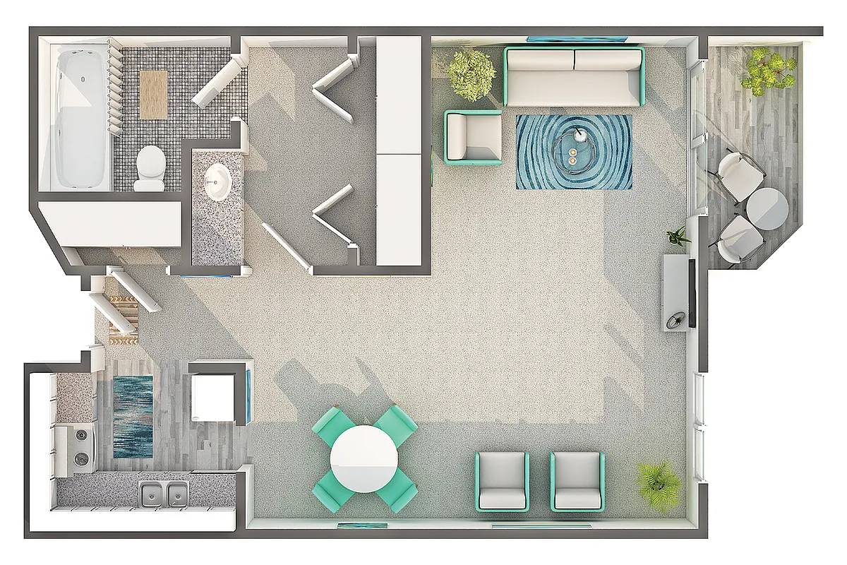 Floor plan Amhurst
