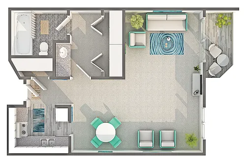 Floor plan Amhurst