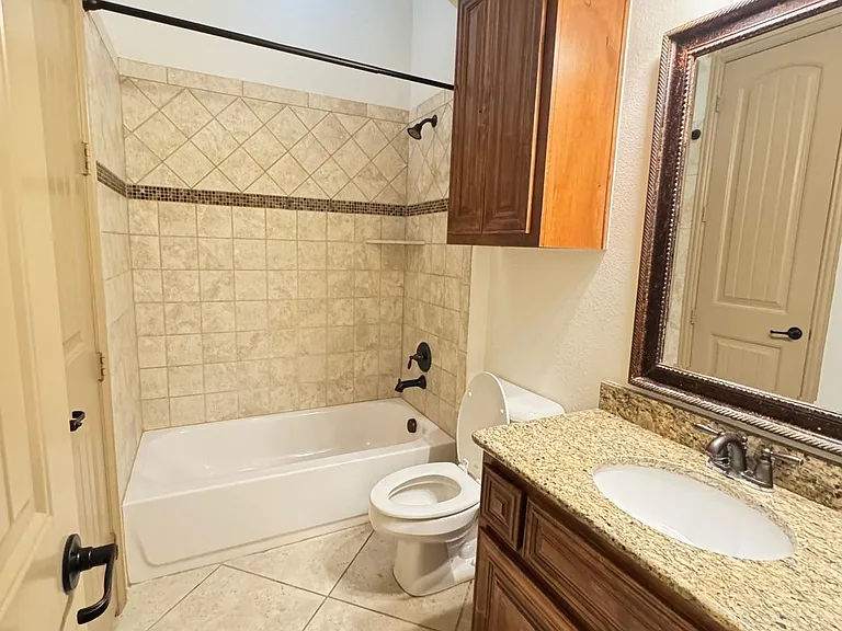 full bath located on the first floor