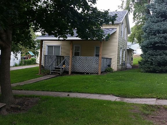 Front and side of home