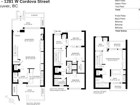 2nd image of 1281 Cordova St W #Townhouse 20