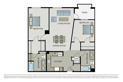 Floor plan The Metro