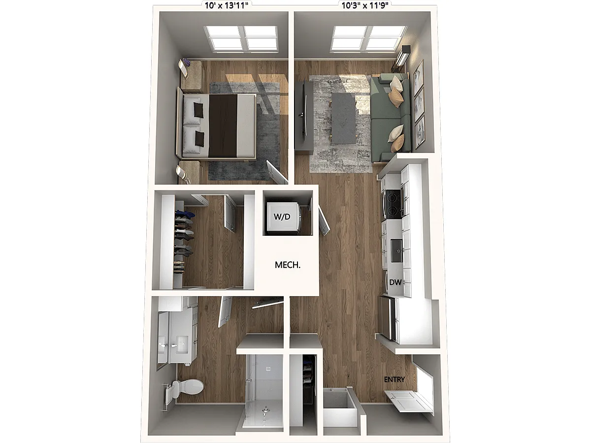 Floor plan A3-695