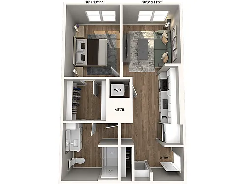 Floor plan A3-695