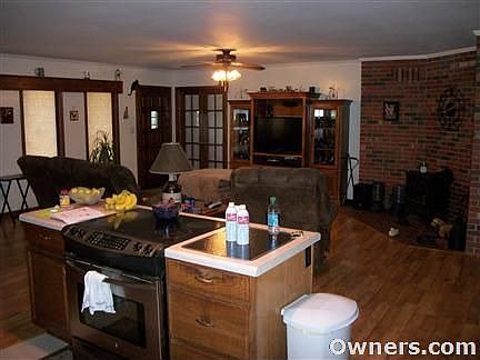 Large Open Living Room/Kitchen