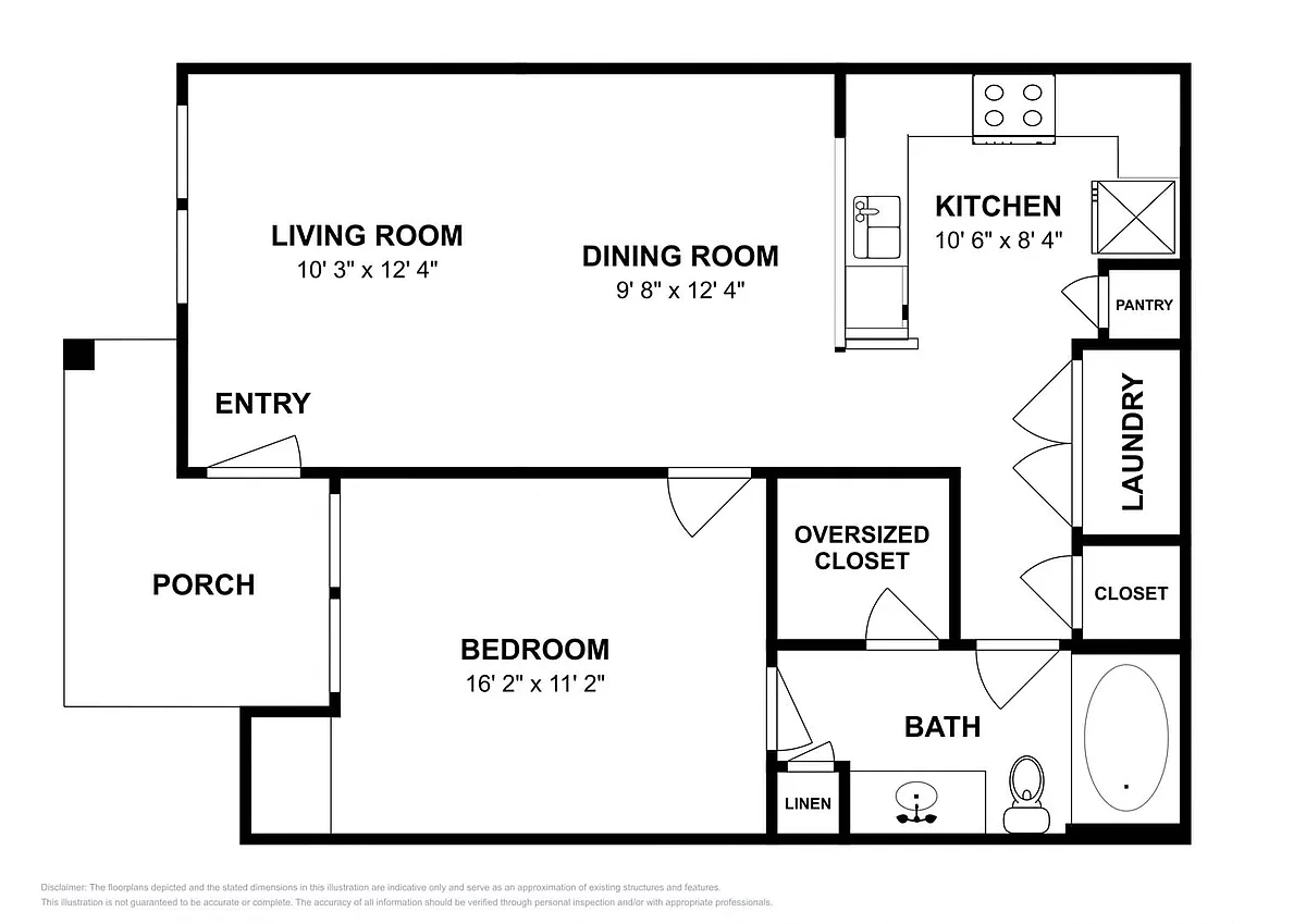 Floor plan Lone Star
