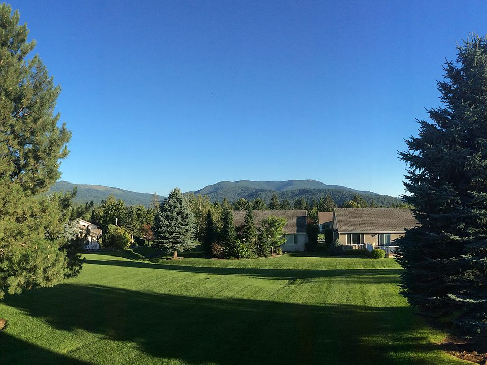 View from back covered deck