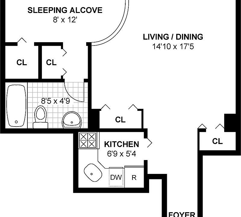 2nd image of 321 E 48th St APT 8F