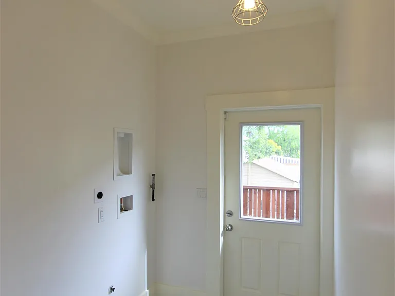 laundry area