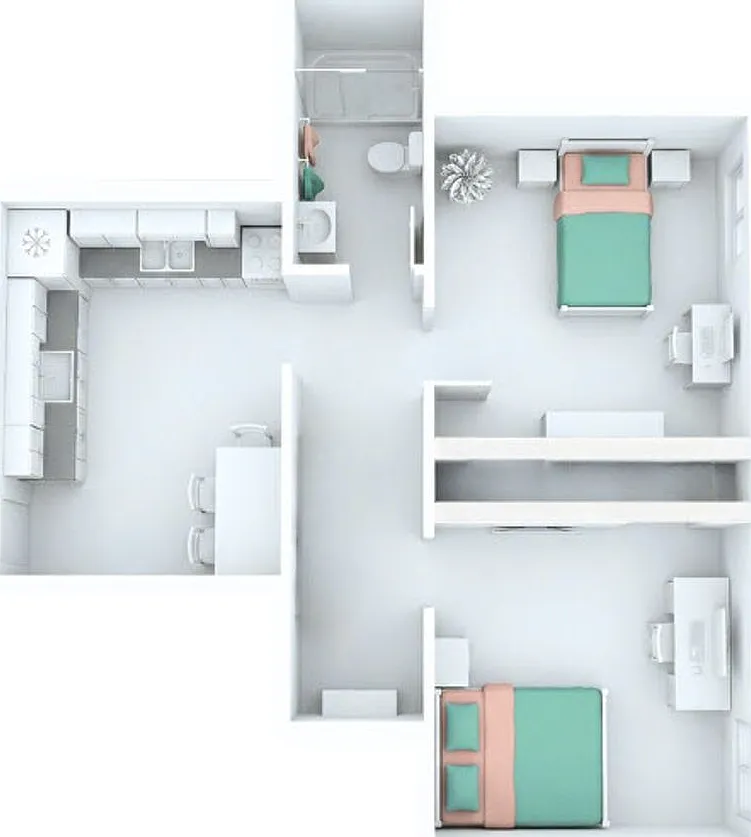 Affordable 2BR Unit Near University Action — Photo 2