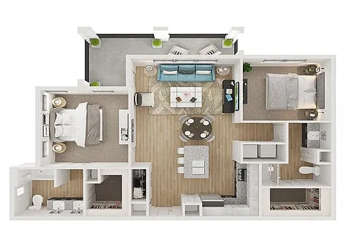 Floor plan B2