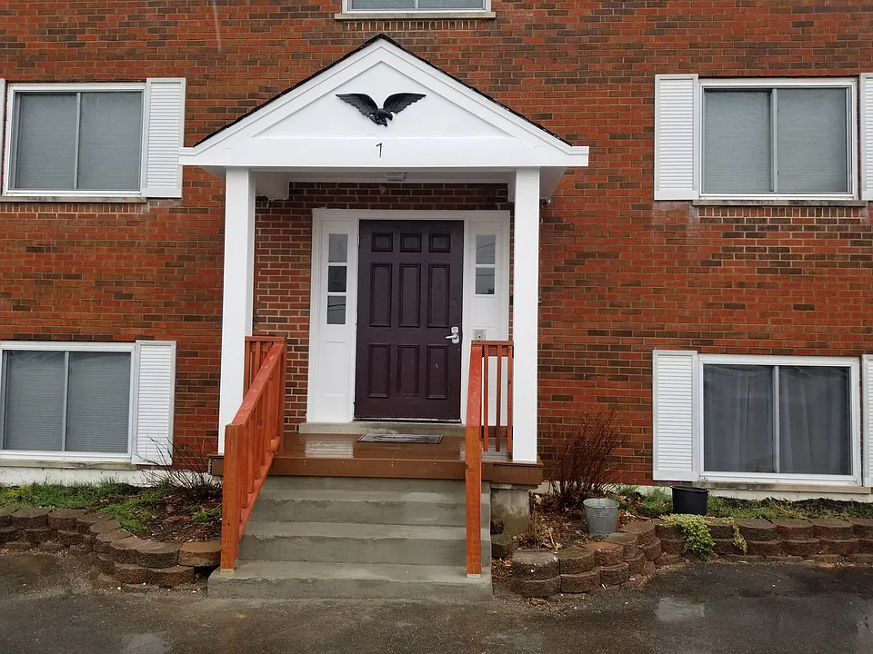 Secured building, door code access