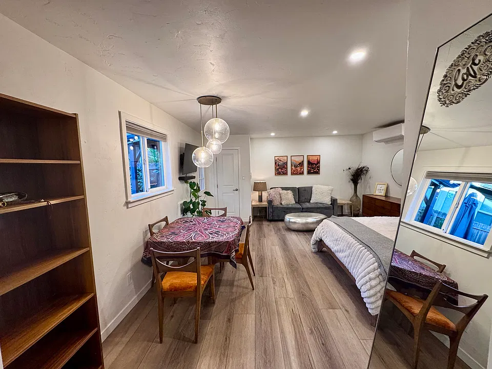 Furniture can be available for use or taken away.