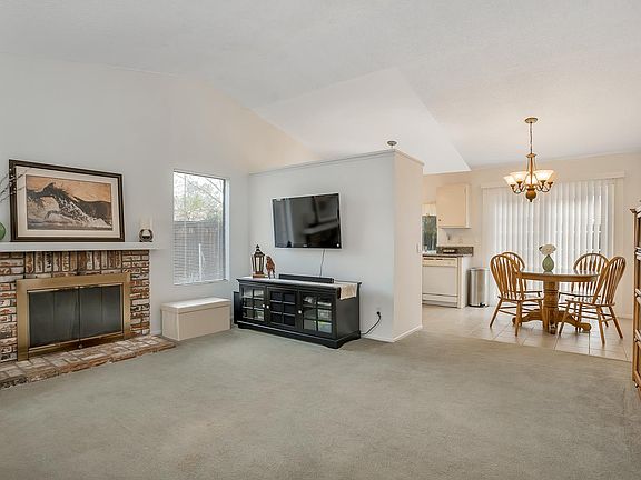 Spacious family room area