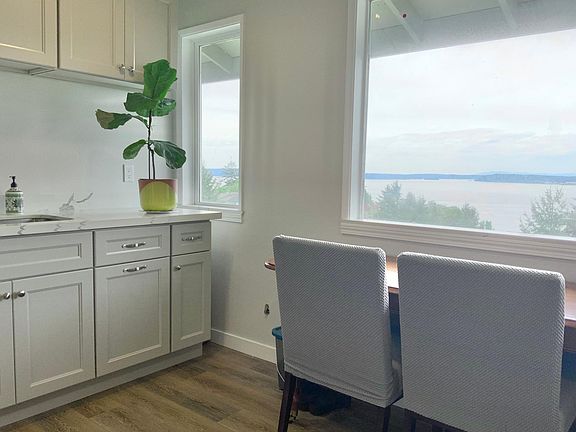 Living the dream - beautiful views of the Puget Sound while you wash the dishes!