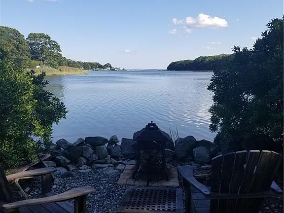 Sitting Area & Fire Pit by Sea Wall