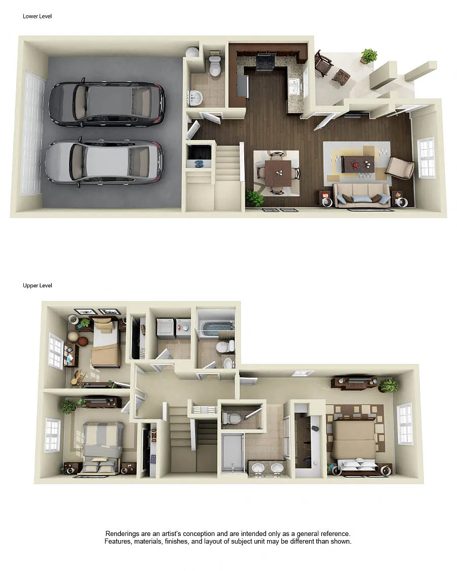 Floor plan 1A 3X25
