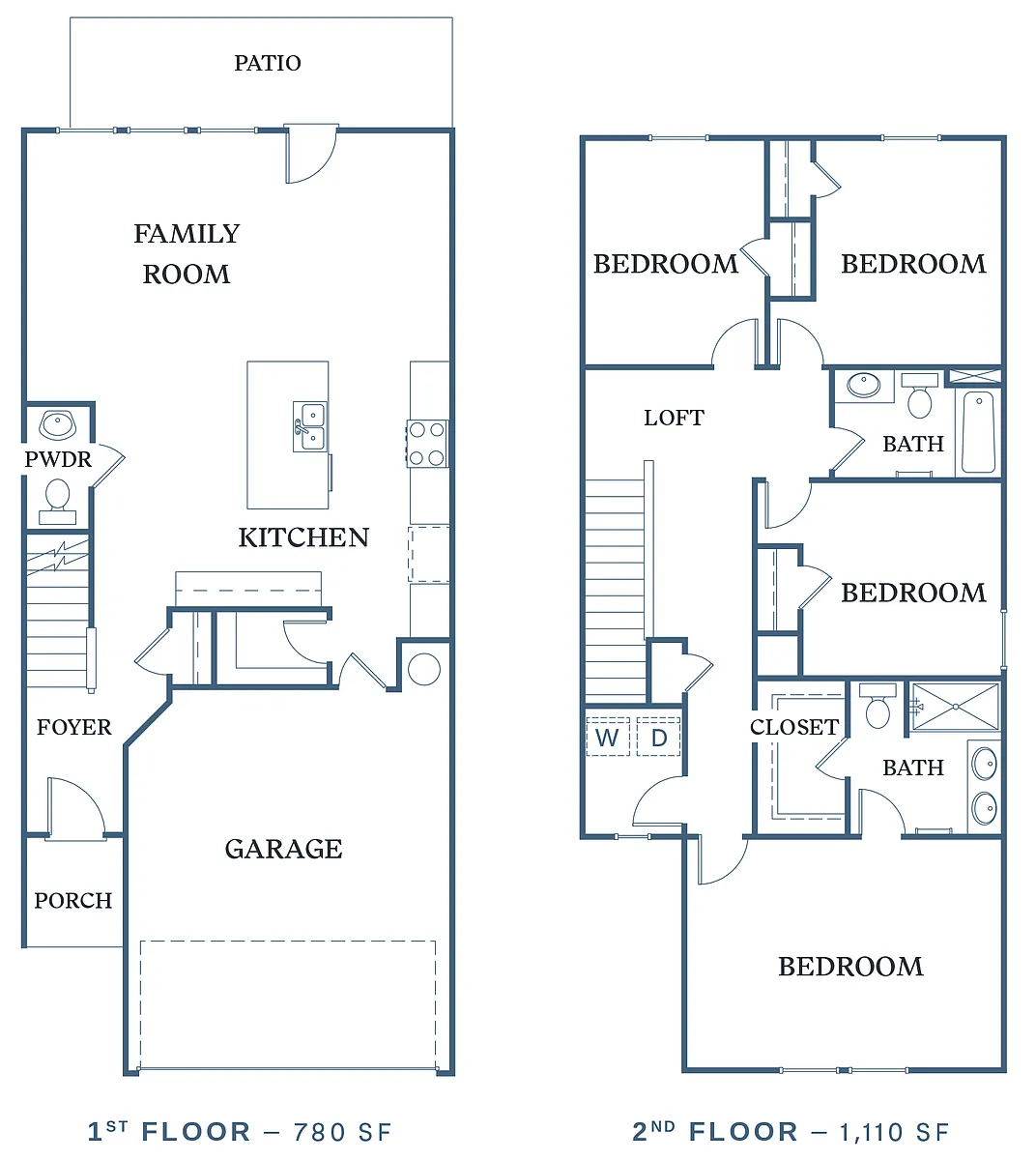 Floor plan Fairbrook