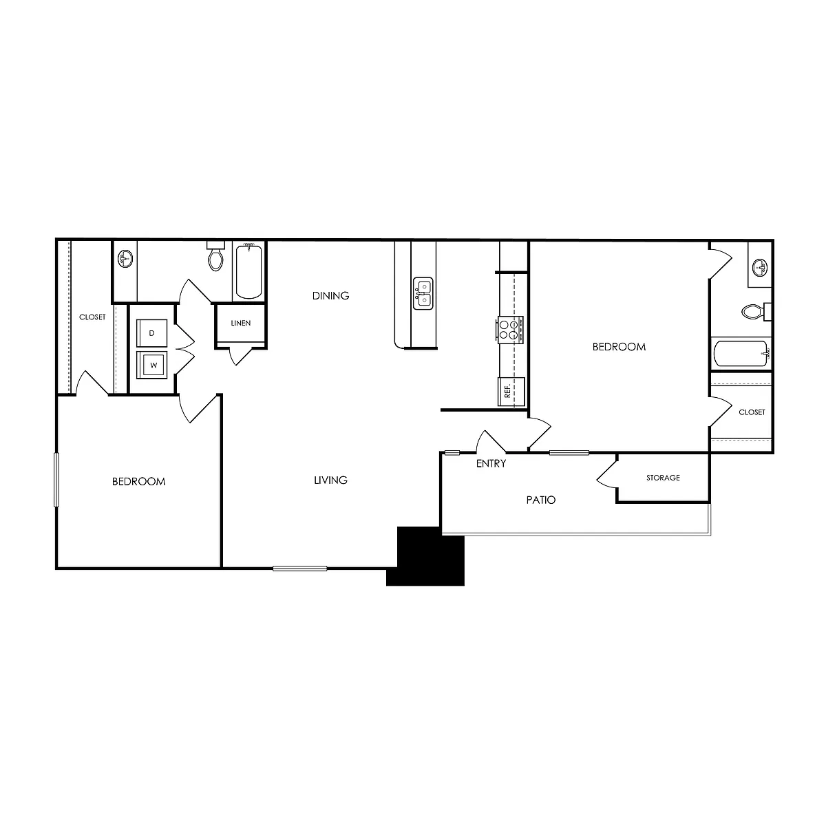 Floor plan B3 Classic