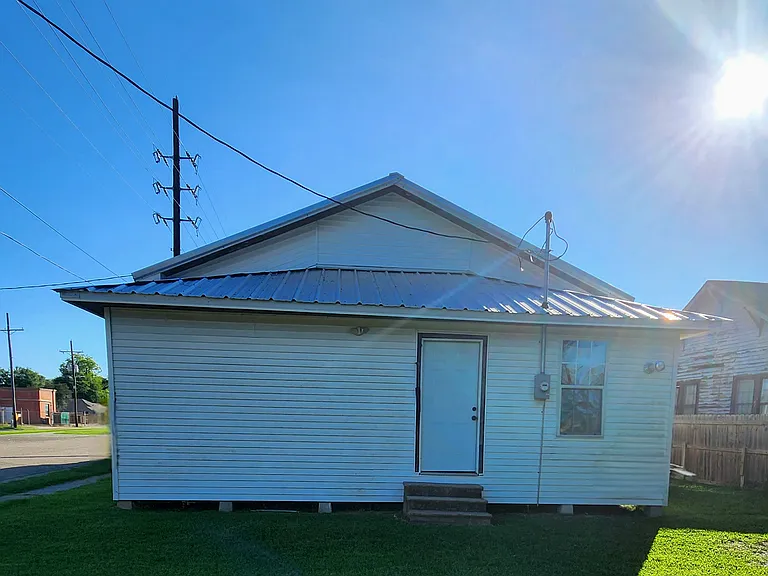 Rear entrance