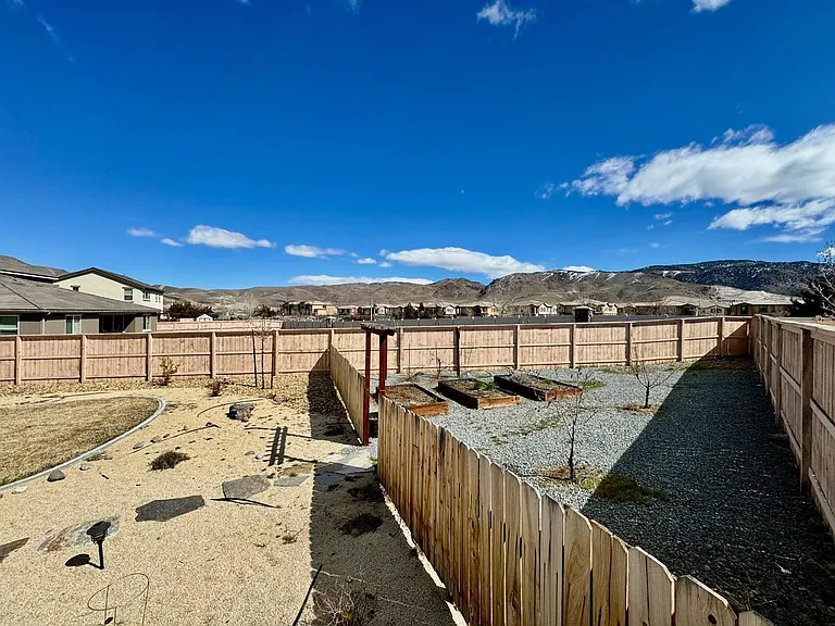 Mountain views out the backyard