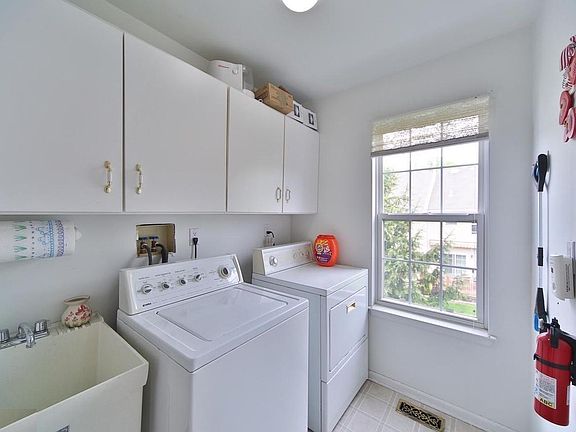 2nd floor, laundry room, next to kitchen.