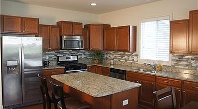 Gourmet kitchen with upgrade package.