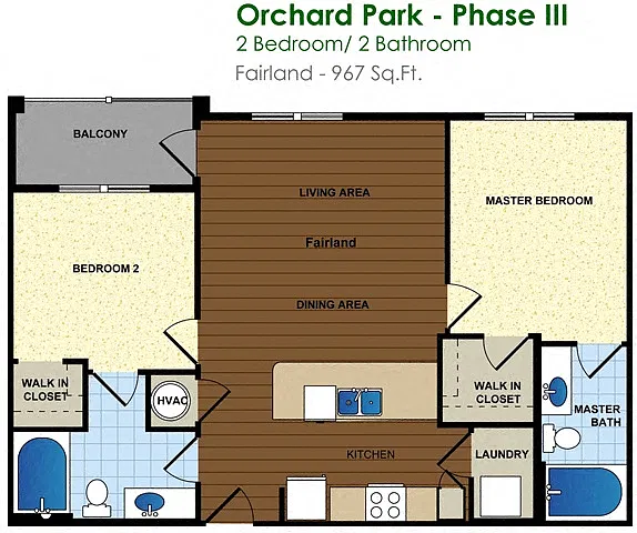 Floor plan Fairland (2/2)