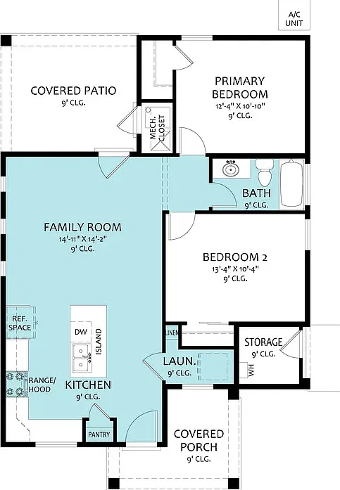 2 bed, 900 sqft, $1,950 — Photo 3