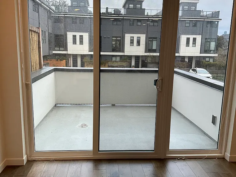 West facing deck.