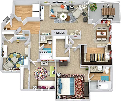 Floor plan Trinity