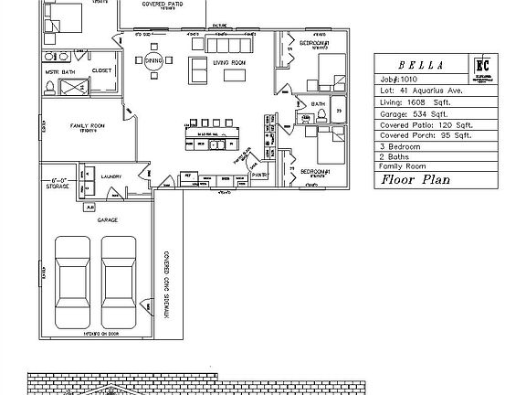BELLA FLOOR PLAN