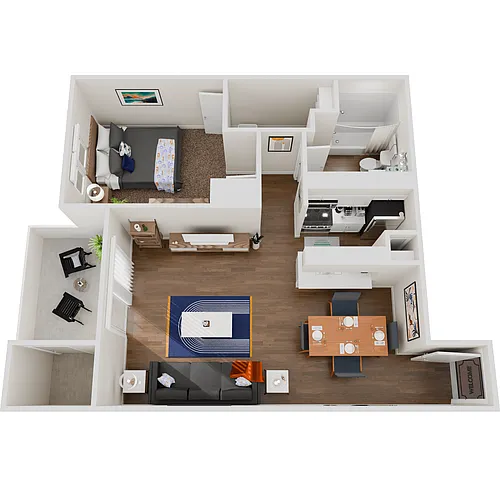 Floor plan The Julep-The Willow
