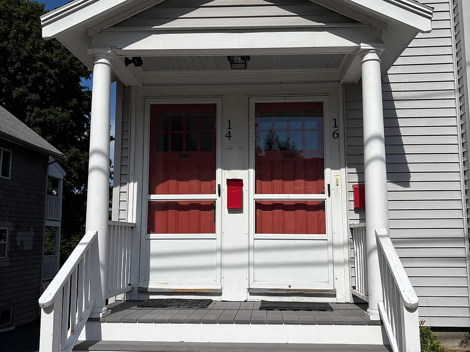 Welcoming front porch